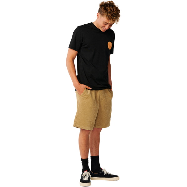 2026 Rip Curl Mens Streamline Chest Logo T-Shirt 13KMTE - Black
